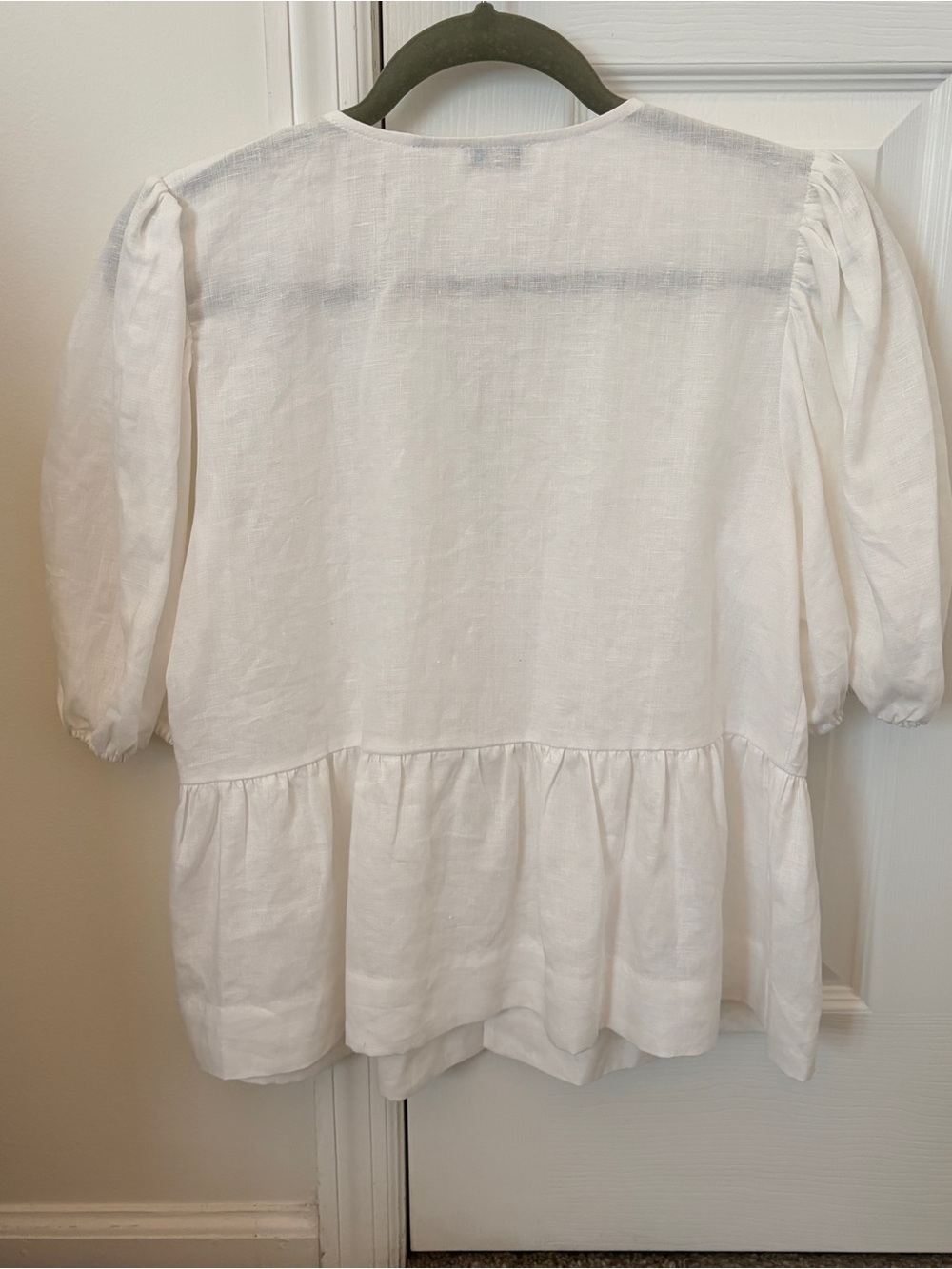 Aritzia Wilfed Violette Linen Blouse S - Picture 3 of 5